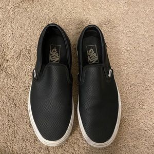Black Slip on Vans